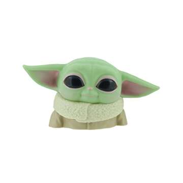 The Mandalorian Baby Yoda Grogu Desktop Light - Officially Licensed Star Wars Merchandise, Plastic