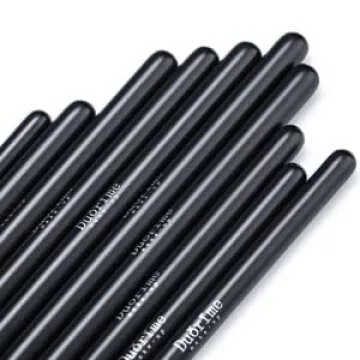 Duorime Silky 10Pcs Eyeshadow Makeup Brush Set Essential Eye Makeup Brushes Kit For Blending Eyeshadow, Eyeliner, Crease, Eyebrow Cosmetics Tool