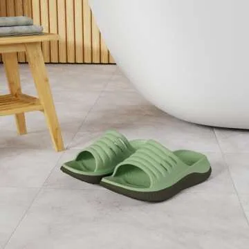 KuaiLu Womens Recovery Sandals Comfortable Plantar Fasciitis Arch Support Ladies Orthopedic Running ...