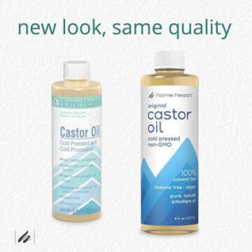 Home Health Original Castor Oil - 32 Fl Oz - Promotes Healthy Hair & Skin, Natural Skin Moisturizer ...