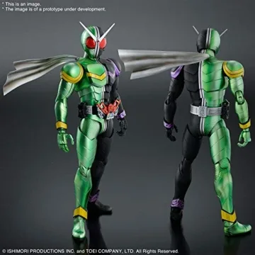 Bandai Hobby Kamen Rider W Double Cyclone Joker Model Kit