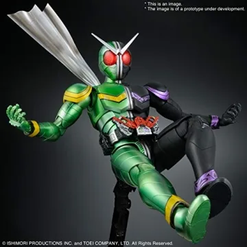 Bandai Hobby Kamen Rider W Double Cyclone Joker Model Kit