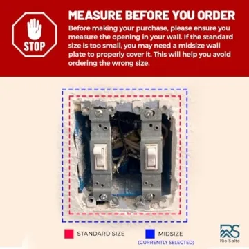 Rio Salto Gold Light Switch Covers | Elegance For Your Home