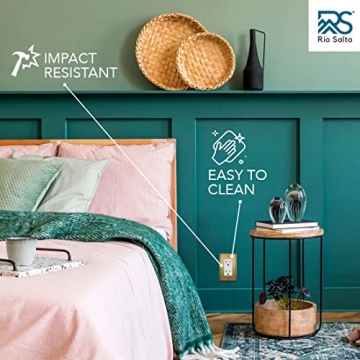 Rio Salto Gold Light Switch Covers | Elegance For Your Home