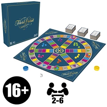 Trivial Pursuit Classic Edition Trivia Game for Ages 16+