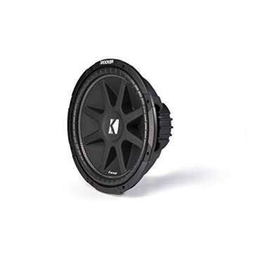 Kicker Comp 15-inch (38cm) Subwoofer, 4-Ohm, RoHS Compliant
