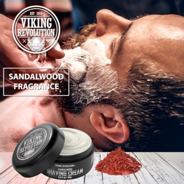 Luxury Shaving Cream for Smooth Shaves - Sandalwood