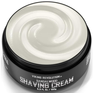 Luxury Shaving Cream for Smooth Shaves - Sandalwood
