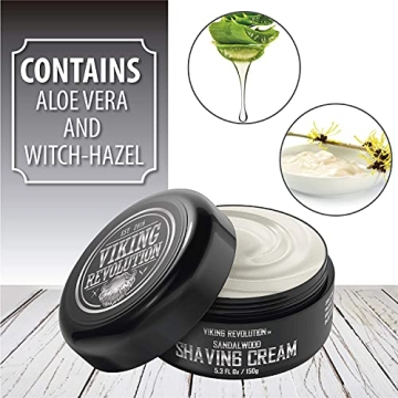 Luxury Shaving Cream for Smooth Shaves - Sandalwood