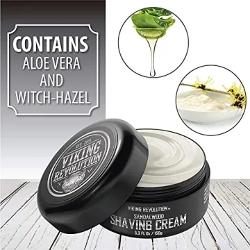 Luxury Shaving Cream for Smooth Shaves - Sandalwood