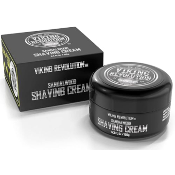 Luxury Shaving Cream for Smooth Shaves - Sandalwood