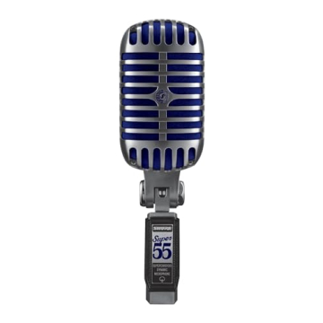 Shure Super 55 Deluxe Vocal Microphone for Stunning Sound Quality