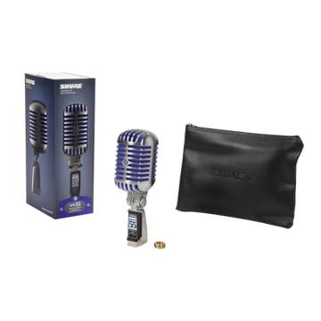Shure Super 55 Deluxe Vocal Microphone for Stunning Sound Quality