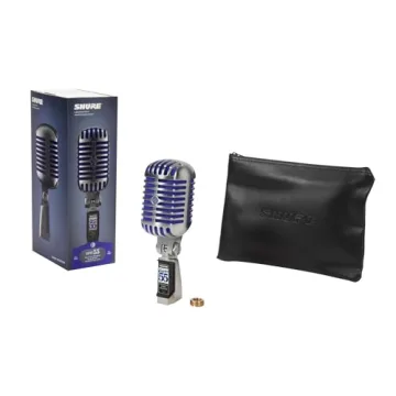 Shure Super 55 Deluxe Vocal Microphone for Stunning Sound Quality
