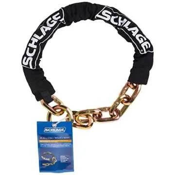 Schlage 12mm Cinch Ring Security Chain (No Lock)