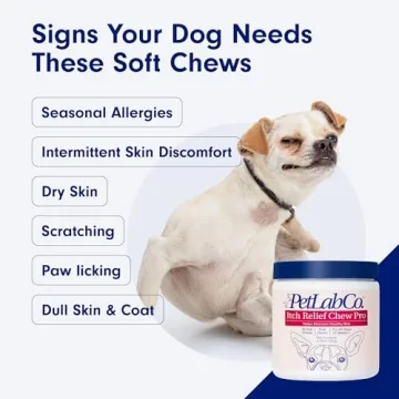 PetLab Co. Itch Relief Chews – Omega 3 for Itchy Dogs