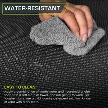 ProsourceFit Extra Thick EVA Foam Exercise Mats for Home