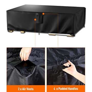 Ruimoy Heavy Duty Patio Furniture Covers Waterproof