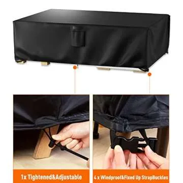 Ruimoy Heavy Duty Patio Furniture Covers Waterproof