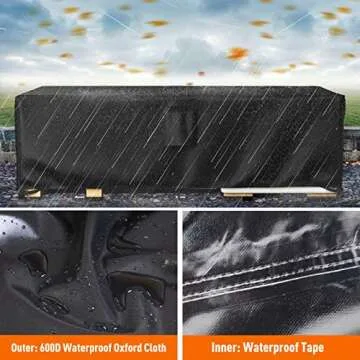 Ruimoy Heavy Duty Patio Furniture Covers Waterproof