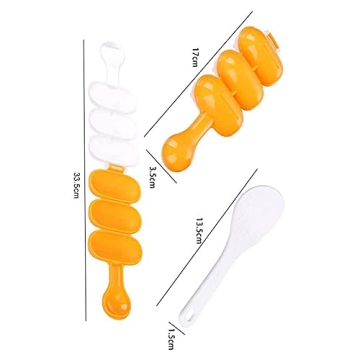 DZHT Rice Ball Mold Perfect for Kids and Families