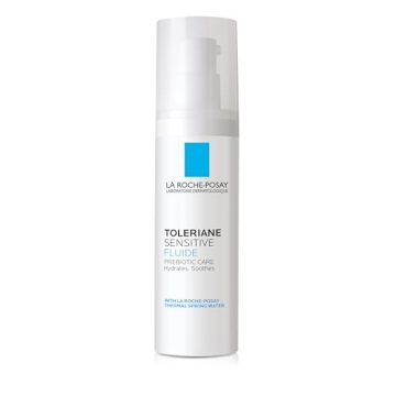 La Roche-Posay Toleriane Sensitive Fluide Moisturizer - Lightweight & Oil-Free for Sensitive Skin