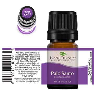 Pure Plant Therapy Palo Santo Essential Oil for Relaxation