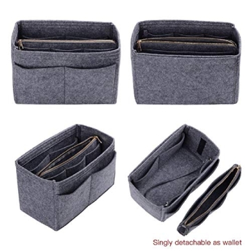 ZTUJO Purse Organizer Insert with Durable Design