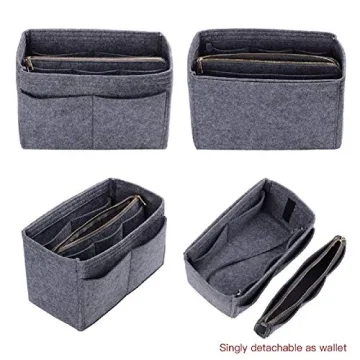 ZTUJO Purse Organizer Insert with Durable Design