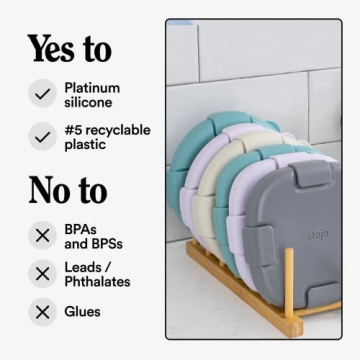 STOJO Collapsible Bowl 36oz - Perfect for Travel & Meal Prep