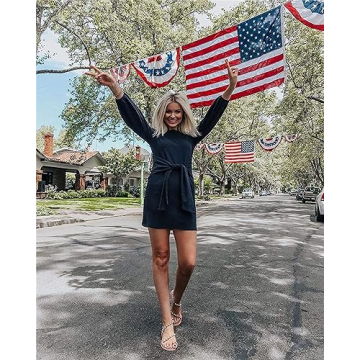 Elegant PRETTYGARDEN Women's Lantern Sleeve Dress for All Occasions