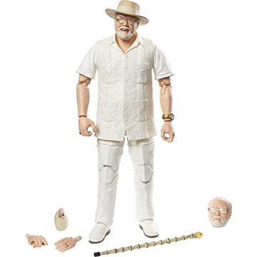 Jurassic World Toys Amber Collection John Hammond 6-in Action Figure with Accessories