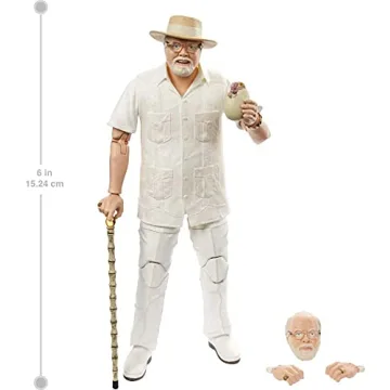 Jurassic World Amber Collection John Hammond Action Figure 6-in