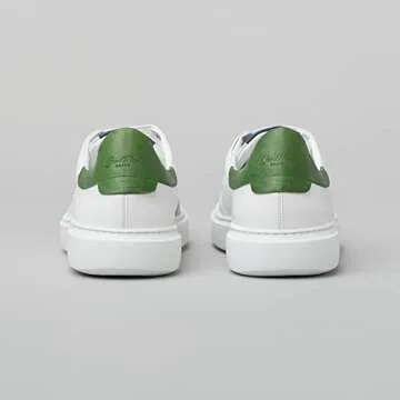 Good Man Brand Legend London Sport Sneakers - White/Navy/Dark Green, 10