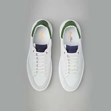 Good Man Brand Legend London Sport Sneakers - White/Navy/Dark Green, 10