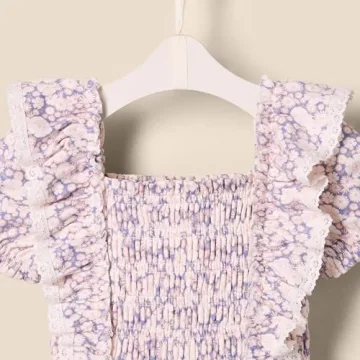 Soft Embroidered Baby Dress for Girls - Comfortable Style