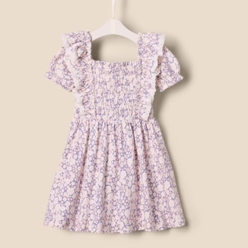 Soft Embroidered Baby Dress for Girls - Comfortable Style