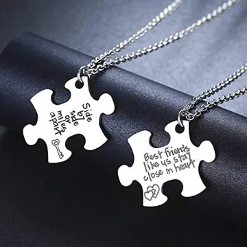 2PCS Friendship Necklaces for BFFs - Perfect Gift Set
