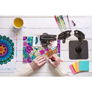 Arkon Pro Phone Stand & Tripod Mount for iPhone & Galaxy