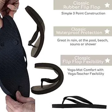 TravelNut Men's Multicolor Flip Flops for Summer Fun
