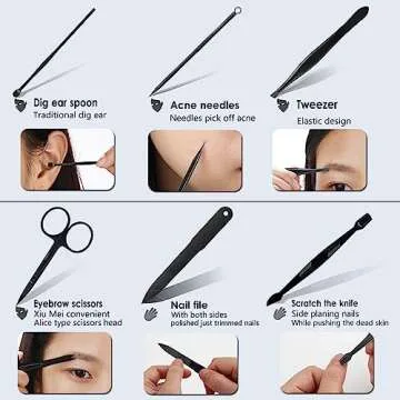 ONME 15-Piece Professional Manicure Set for Men & Women