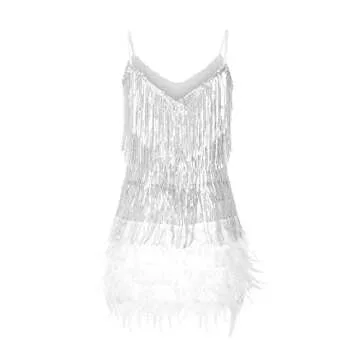 Elegant Oplxuo Cocktail Dress with Sequins for Parties