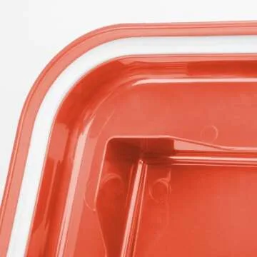 3-Piece Airtight Pet Food Storage Containers in Orange