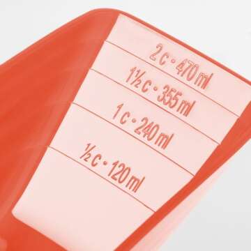 3-Piece Airtight Pet Food Storage Containers in Orange