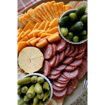 Delicious Deluxe Meat & Cheese Gift Basket for All Occasions