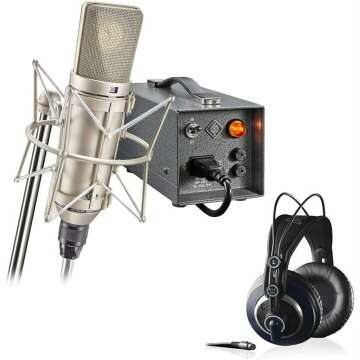 Neumann U 67 Tube Mic & AKG K240 MKII Headphones