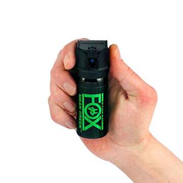 Fox Labs FX-156MGS Mean Green Pepper Spray for Safety
