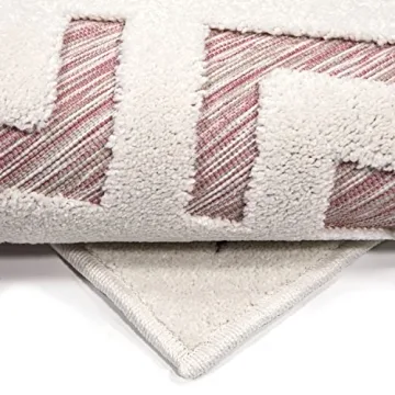 Simply Southern Cottage Covington Area Rug 5x7 Pink