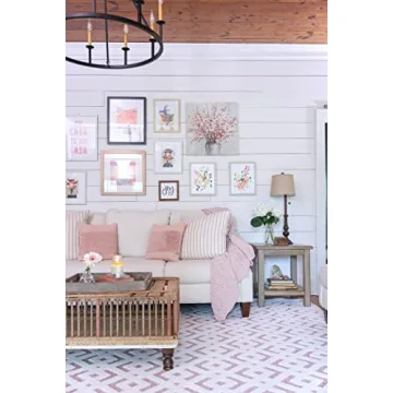 Simply Southern Cottage Covington Area Rug 5x7 Pink