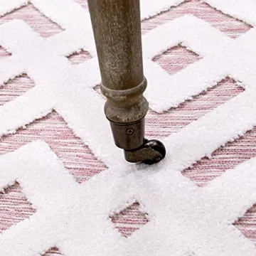 Simply Southern Cottage Covington Area Rug 5x7 Pink